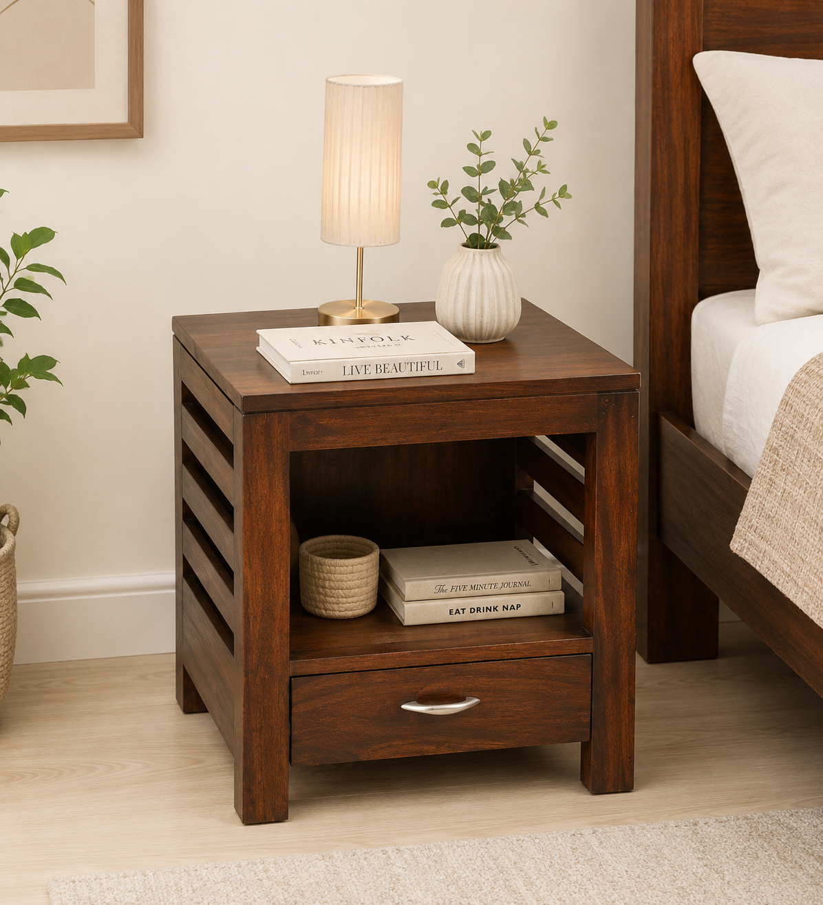 Benvique-Elegant-Wooden-Bedroom-Side-Table-classic-wood-1.png Benvique Elegant Wooden Bedroom Side Table - Image 1