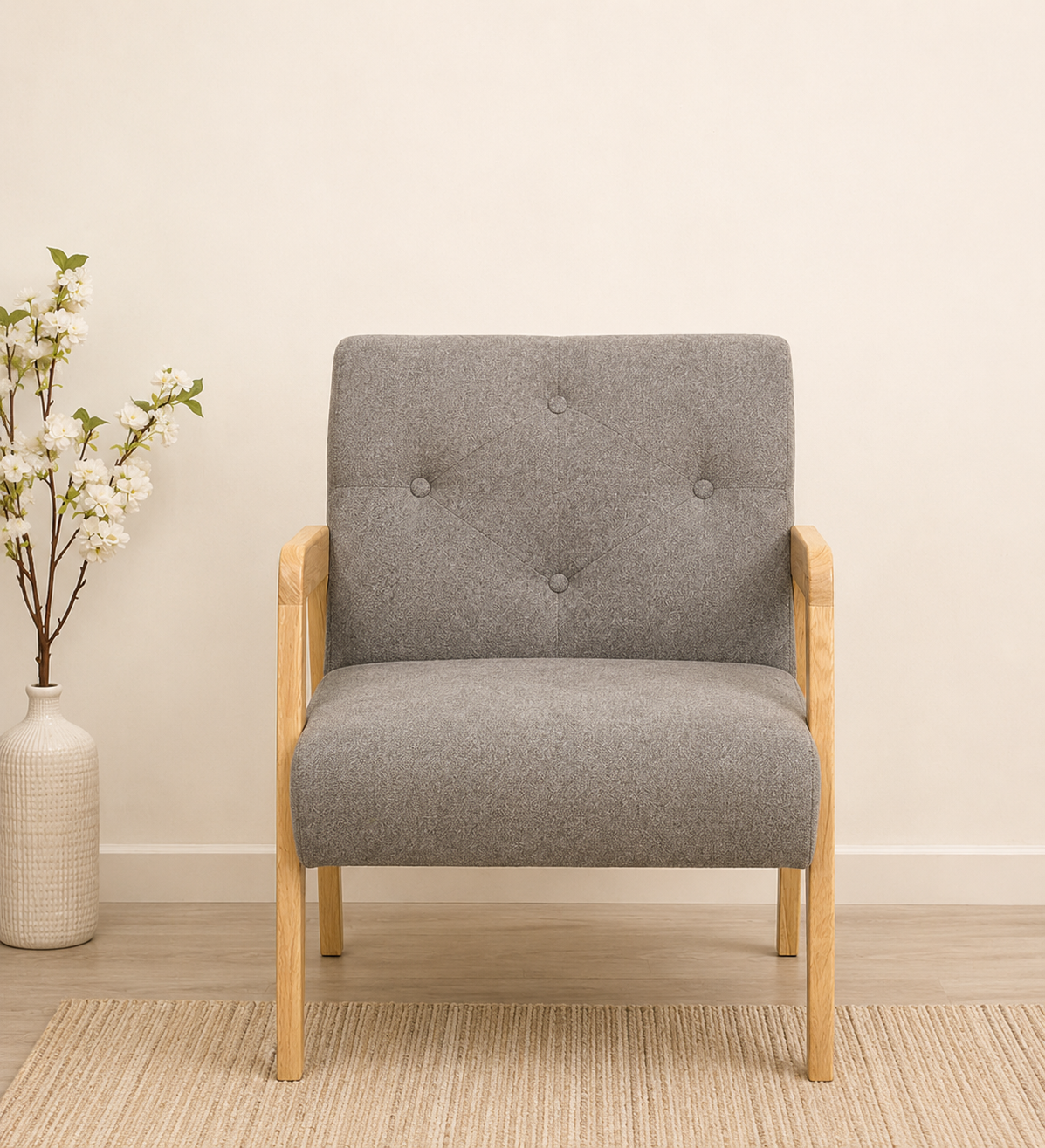 Verona-Modern-Upholstered-Sheesham-Wood-Accent-Chair-for-Living-Room-classic-wood-1.png Verona Modern Upholstered Sheesham Wood Accent Chair for Living Room - Image 1
