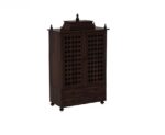 MARWAR ART Sheesham Wood Pooja Mandir with Cabinet (81x38x144cm) - Image 8