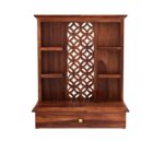 MARWAR ART Sheesham Wood Pooja Mandir with Cabinet (50x38x71cm) - Image 2