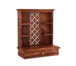 MARWAR ART Sheesham Wood Pooja Mandir with Cabinet (50x38x71cm) - Image 5
