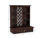 MARWAR ART Sheesham Wood Pooja Mandir with Cabinet (50x38x71cm) - Image 9
