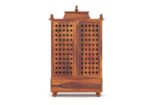 MARWAR ART Sheesham Wood Pooja Mandir with Cabinet (15x32x46in) - Image 3