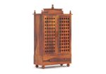 MARWAR ART Sheesham Wood Pooja Mandir with Cabinet (15x32x46in) - Image 6