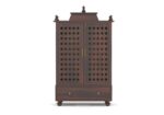 MARWAR ART Sheesham Wood Pooja Mandir with Cabinet (15x32x46in) - Image 9