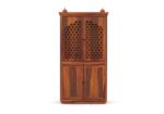 MARWAR ART Sheesham Wood Pooja Mandir with Cabinet (32x15x60cm) - Image 3