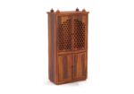 MARWAR ART Sheesham Wood Pooja Mandir with Cabinet (32x15x60cm) - Image 6