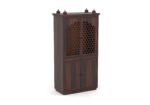 MARWAR ART Sheesham Wood Pooja Mandir with Cabinet (32x15x60cm) - Image 11