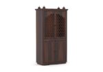 MARWAR ART Sheesham Wood Pooja Mandir with Cabinet (32x15x60cm) - Image 12