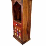 MARWAR ART Sheesham Wood Pooja Mandir with Cabinet (23x15x57in) - Image 2