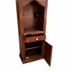MARWAR ART Sheesham Wood Pooja Mandir with Cabinet (23x15x57in) - Image 3