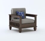 Solid Wood 5 Seater Sofa Set – Traditional Sheesham Craftsmanship & Modern Comfort - Image 2