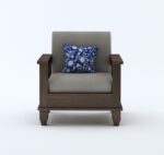 Solid Wood 5 Seater Sofa Set – Traditional Sheesham Craftsmanship & Modern Comfort - Image 3