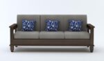 Solid Wood 5 Seater Sofa Set – Traditional Sheesham Craftsmanship & Modern Comfort - Image 5