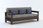 Solid Wood 5 Seater Sofa Set – Traditional Sheesham Craftsmanship & Modern Comfort - Image 7