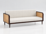 Premium Sheesham Wood 5 Seater Living Room Sofa Set – Walnut - Image 4