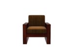 Natural Luxe Sheesham Wood 5 Seater Sofa Set –  Walnut Finish - Image 3