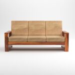 Artisan Sheesham Wood 5 Seater Sofa Set – Premium Honey Finish - Image 5