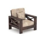 Luxury Solid Sheesham Wood 5 Seater Living Room Sofa Set – Walnut - Image 5