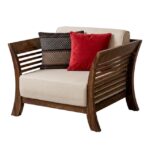 Stylish Solid Sheesham 5 Seater Sofa Collection –Walnut Wood Finish - Image 6