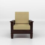 Premium Sheesham Wood 5 Seater Living Room Sofa Set - Image 3