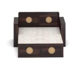 Solid Sheesham Wood 2 Seater Sofa Cum Bed | Honey & Walnut Finish with Cane Detailing - Image 3