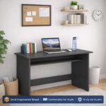 Solid Sheesham Wood Study Table with Storage | Walnut Finish | Home & Office Work Desk - Image 4
