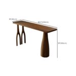 Solid Sheesham Wood Bar Table | Honey Finish | Modern High-Top Counter Table for Home & Dining - Image 3