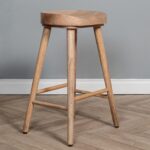 Solid Sheesham Wood Bar Stool | Honey Finish | High-Strength Wooden Counter Stool - Image 8