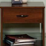RASWOOD Sheesham Wood Bedside Table with Drawer & Shelf – Walnut Finish - Image 5
