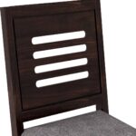 RASWOOD Solid Sheesham Wood 4 Seater Dining Table – Walnut Finish - Image 4