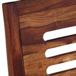 RASWOOD Solid Sheesham Wood 2 Seater Dining Table – Walnut Finish - Image 5