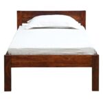 RASWOOD Solid Sheesham Wood Single Bed – Honey Finish | Premium Furniture - Image 5