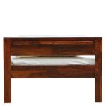 RASWOOD Solid Sheesham Wood Single Bed – Honey Finish | Premium Furniture - Image 6