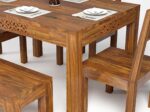 RASWOOD Sheesham Wood 8 Seater Dining Table – Natural Teak Finish - Image 3