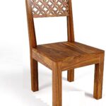 RASWOOD Sheesham Wood 8 Seater Dining Table – Natural Teak Finish - Image 4