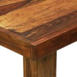 RASWOOD Sheesham Wood 8 Seater Dining Table – Natural Brown Finish - Image 3