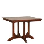 RASWOOD Sheesham Wood 4 Seater Dining Table – Honey Oak Finish - Image 6
