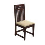 RASWOOD Sheesham Wood Dining Chairs Set of 6 – Walnut Finish - Image 3