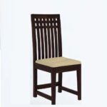 RASWOOD Sheesham Wood Dining Chairs Set of 4 – Walnut Finish - Image 3