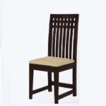 RASWOOD Sheesham Wood Dining Chairs Set of 4 – Walnut Finish - Image 4