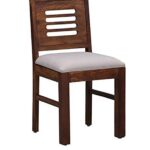 RASWOOD Sheesham Wood Dining Chairs Set of 2 – Natural Finish - Image 2