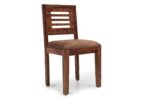 RASWOOD Sheesham Wood 4 Seater Dining Table – Brown Teak Finish - Image 6