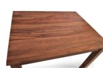 RASWOOD Sheesham Wood 4 Seater Dining Table – Brown Teak Finish - Image 5