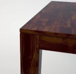 RASWOOD Sheesham Wood 4 Seater Dining Table – Dark Brown Finish - Image 3