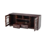 Best wooden tv unit for living room with storage - Image 3