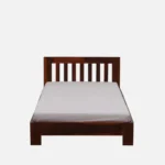 Givixa Solid Wood Single Bed with Premium Quality Frame in Warm Finish for Bedroom - Image 5