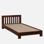 Givixa Solid Wood Single Bed with Premium Quality Frame in Warm Finish for Bedroom - Image 7