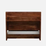 Rlvani Sheesham Wood Single Bed with Smooth Edges in Honey Oak Finish for Modern Homes - Image 9