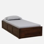 Jexvira Solid Wood Single Bed with Elegant Appearance and Durable Structure for Everyday Use - Image 4